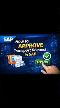 ⭐HOW TO APPROVE TRANSPORT REQUEST in SAP | Step-by-Step Guide #viral #shorts #trending