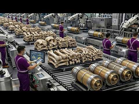 Inside the Factory How Animal Bones Are Turned into Gold Refining Filters – Full Process