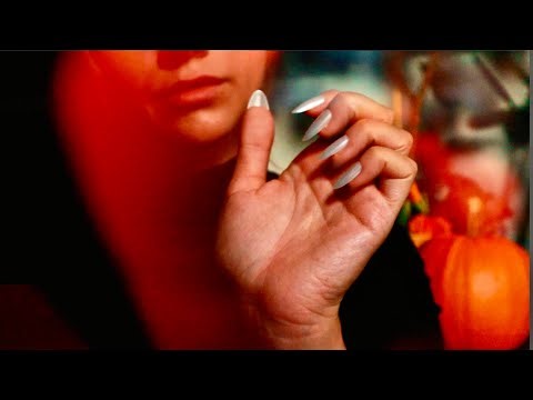 Hand Movements ASMR Mouth Sounds | Rain | Long Nails | You’re ok | Hypnotic | Autumn Vibes