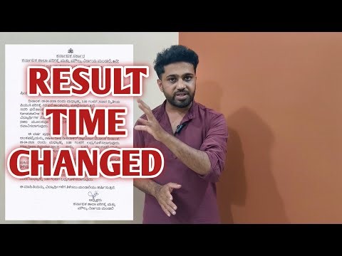BIG NEWS - 2nd PUC Result 2026 Announcement Time & Date