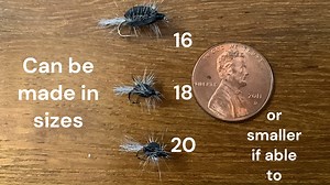 7.2K views · 73 reactions | Another fly that uses craft foam as part of it's body, the Matti's Midge is great to have when fish are actively feeding from the surface, as it imitates a cluster of midges stuck together. | Noquanut Flies | Facebook