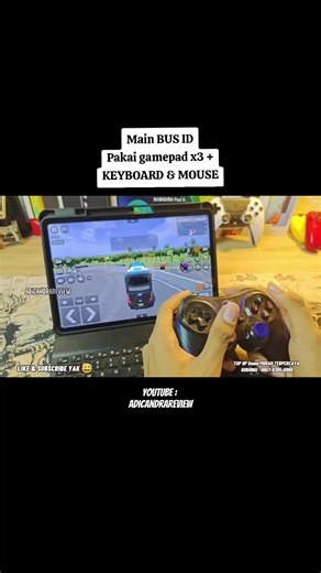 Main BUS ID Pakai Gamepad dan Keyboard