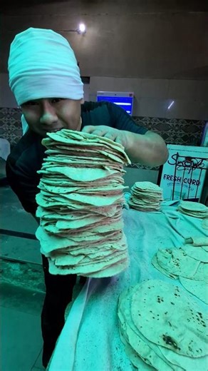 Hand made Chapati Army kitchen king #vibes #cooking #manipuri #army #mukbang