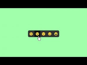 Custom Emoji Radio Buttons with CSS [HowToCodeSchool.com]