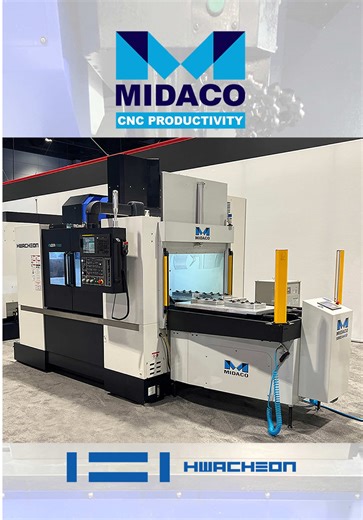 Boost efficiency on your Hwacheon VMC with MIDACO Pallet Changers! ⚡ Reduce spindle downtime, increase productivity, and keep your machining center running at peak performance. Less waiting, more cutting! 💪 👉 MIDACO-corp.com @hwacheonamericas #CNCMachining #Hwacheon #MIDACO #PalletChanger #ManufacturingEfficiency #CapCut