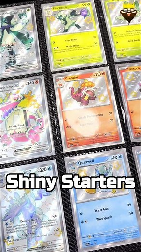 All Pokemon Gen 9 Shiny Starters