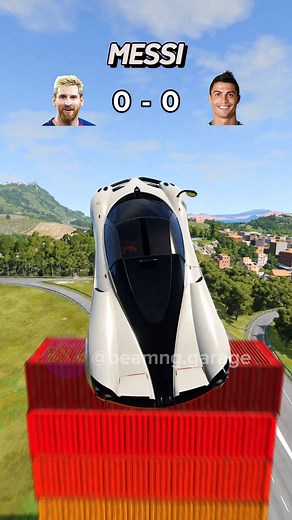 3.3M views · 10K reactions | Messi vs Cristiano Ronaldo! #carros #beamngdrive #simulador #beamnggarage #messi #cr7 #cristianoronaldo | Beamng Garage | Facebook