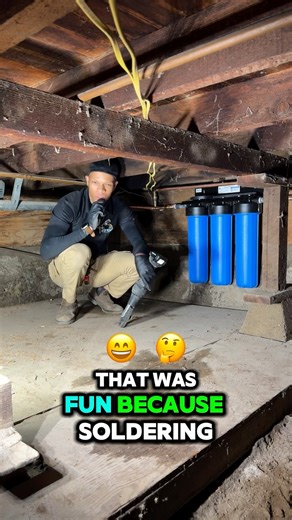 Estelle Plumbing on Instagram: "😀Soldering VS 😃Pro-Press? #plumbing #soldering #propress #estelleplumbing"