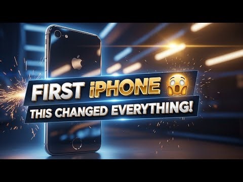 iPhone 1 (2007) – The Phone That Changed Technology Forever! 🔥