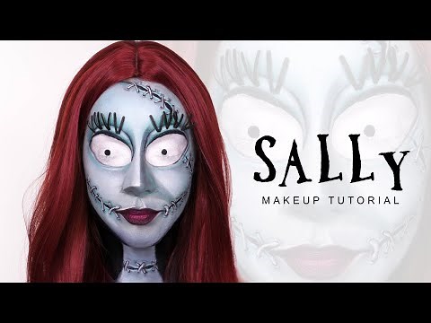 SALLY - Nightmare Before Christmas Halloween Makeup Tutorial | Shonagh Scott