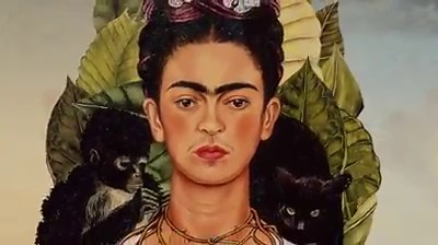 Autorretrato con collar de espinas. Frida Kahlo, 1940. | Frida Kahlo
