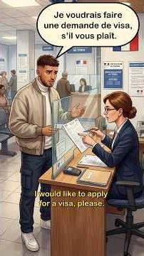 Applying for a Visa: French language lessons for beginners 🇫🇷