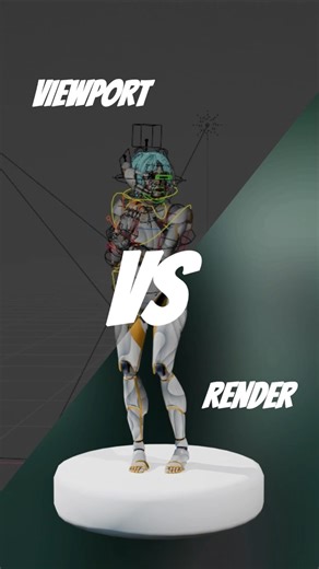 Viewport vs Render (Aerin)