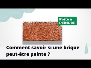 Nouveau test d’applicabilité des peintures sur maçonneries de briques (Teaser)