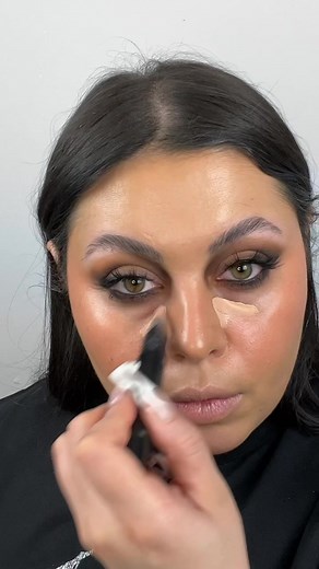 Replying to @Brianna my layered #foundationroutine #macfoundation #meltcreamblushlights #macfaceandbody #macfixplus