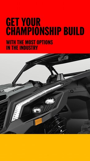 2.5K views | Impossible can’t keep up with the most options ever: 23 packages, 250 accessories and race-winning Maverick power. | Can-Am Off-Road | Facebook