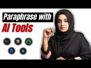 5 Best Paraphrasing AI Tools 2025 | Plagiarism Free Writing Using AI | AI Paraphrase