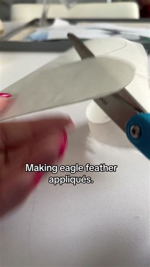 Sewing Tutorial: Eagle Feather Appliqué