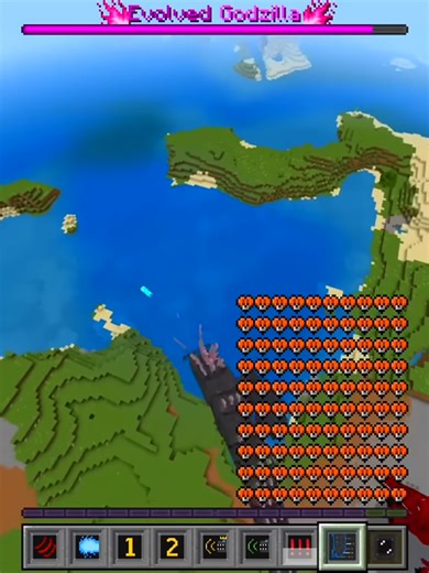 Recorrido por el Mod de Godzilla en Minecraft PE