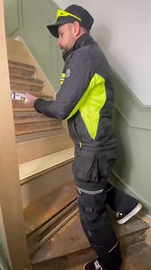 How To Install Oak Cladding (Stairs) #homeimprovement #how #howto #fyp #foryoupage #oak #stairs #oakstairs | Skirting 4 U