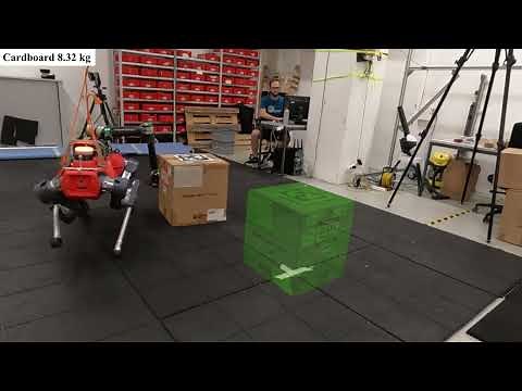 Dynamic object goal pushing with mobile manipulators through constrained reinforcement learning