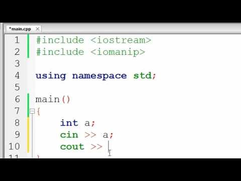 6. Input Statement - cin in C++ Programming (Hindi)