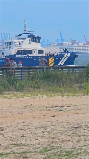 _🌊⚓Giant Catamaran🤙🌊 #ship #sea #storm #navigation #lifeonship #anchor #lifeatsea #ocean | Ship on Sea