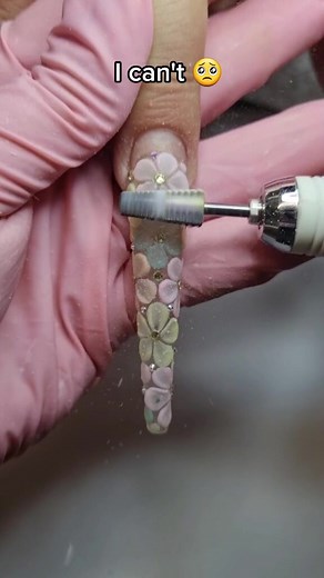 I can't 🥺 #nail #fyp #nails #nailart #nailtech #nailtutorial #nailsartvideos #refillnails #anasoria