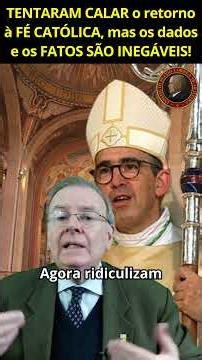 TENTARAM CALAR o retorno à FÉ CATÓLICA, mas os dados e os FATOS SÃO INEGÁVEIS! - Direto de Roma