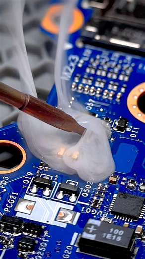Dell Pro 16 HDMI Repair 🖥️ | N-Channel MOSFET Replacement #dell #repair #electronics