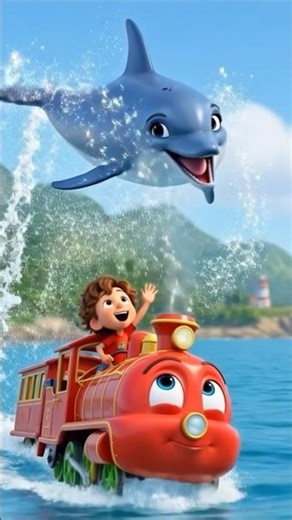 Çuf Çuf - Treni po vjen #këngepërfëmijë #youtubekids #shorts #muzikëpërfëmijë