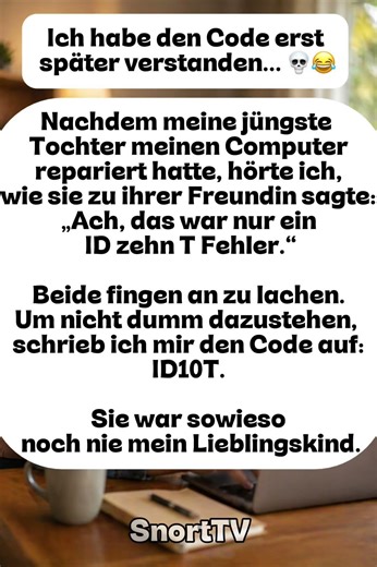 Ich habe den Code erst später verstanden… 💀😂