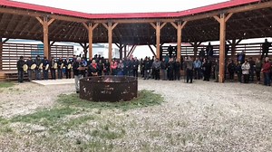 Ottawa and the Dehcho First Nation signed a historic deal to protect Edehzhie Thursday. The plateau has been a spiritual gathering and hunting place in the Dehcho since time immemorial. Indigenous leaders from across the North gathered in Fort Providence, N.W.T. for the announcement and a feeding the fire ceremony. Read more here: https://www.cbc.ca/1.4857892 | CBC NWT