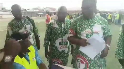 JUSTIN 💢💥: RIVERS PDP DELEGATES UNDERGO ACCREDITATION AT ONGOING NATIONAL CONVENTION Delegates of the Peoples Democratic Party (PDP) from Rivers State, led by the Acting State Chairman, Hon. Robinson Ewor, have commenced accreditation and clearance procedures ahead of voting at the ongoing PDP National Convention. The delegation arrived the accreditation center in an organized manner, fulfilling all required verification steps as stipulated by the National Convention Planning Committee. Hon. E