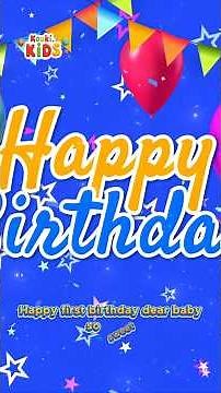 🎂💖 Happy First Birthday! (More Delight) | Delightful song for your baby’s first birthday #shorts