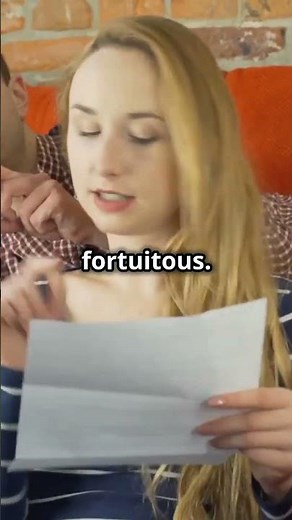 Fortuitous: A Word You Need to Know! 💡📚