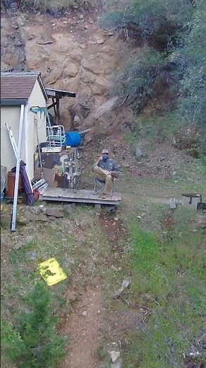 You Have to See This Mining Cabin View… 🤯 #goldrush #goldcountry #gold
