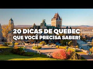 The most complete guide to Quebec! All the travel tips and prices.
