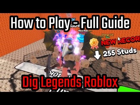 How to Play Dig Legends Roblox - Full Guide ( Tutorial ) - Dig Legends Roblox Gameplay