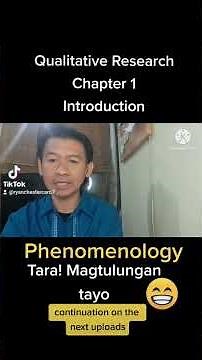 Phenomenology | Qualitative Research