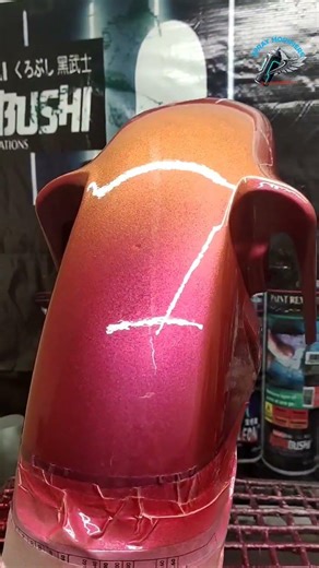 CD002 Candy Pink+T401 Samurai Paint #shorts #shortvideo #samuraipaint