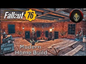 Modern Style House | FALLOUT 76 Camp Building Guide