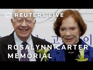 LIVE: Memorial service for former US first lady Rosalynn Carter