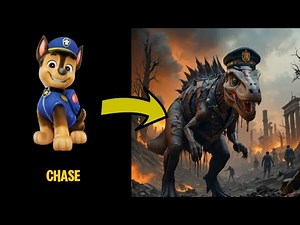 PAW Patrol Zombie Dinosaur Adventure: Jurassic Horror | Thrilling Animation!