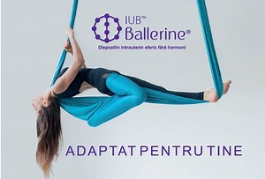 Cea mai inovatoare metodă de contracepție intrauterină este acum în România: steriletul IUB Ballerine® are formă de sferă și este non-hormonal