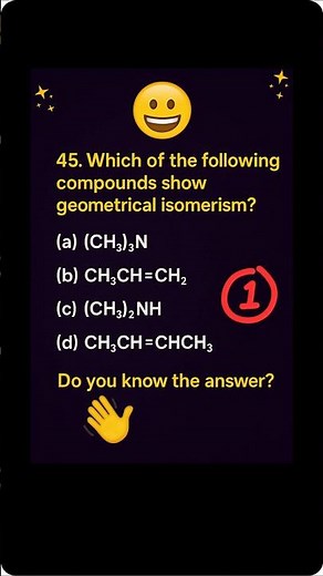 Don’t Miss! 🔥 Organic Chemistry Class 11 | PYQs Series | GOC Isomerism | PART 8 #goc