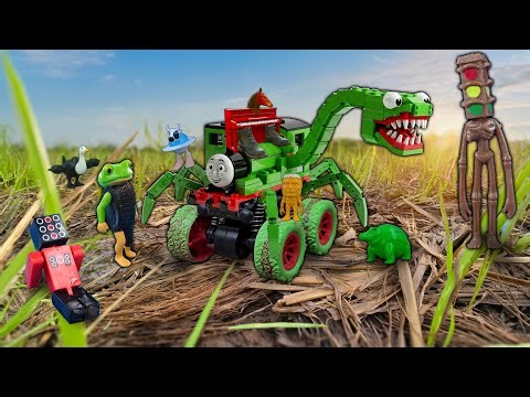 Upgrade monster choo choo charles spider leg, brainrot character | Thunder Car Toy