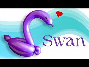 How to Make a Swan Balloon Animal - Version 2 - A Beginner's Guide