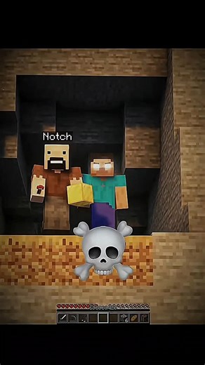 POWER OF STEVE AND NOTCH🔥#minecraft #viral #shorts
