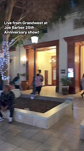 9.6K views · 112 reactions | Live from Grandwest at Joe Barber 25th Anniversary show! BOOK NOW!! | Joe Barber | Facebook